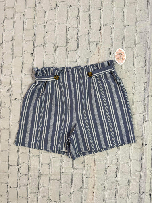 Harlow&Rose: Blue&White Striped Shorts